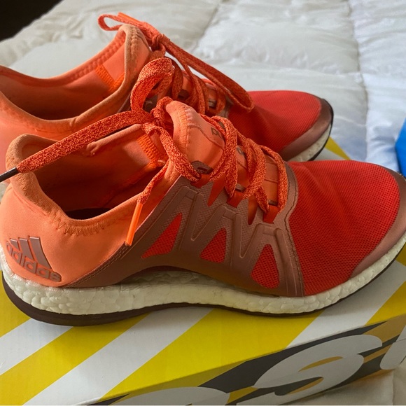 Adidas Pure Boost Xpose Orange Sneaker - Picture 7 of 7